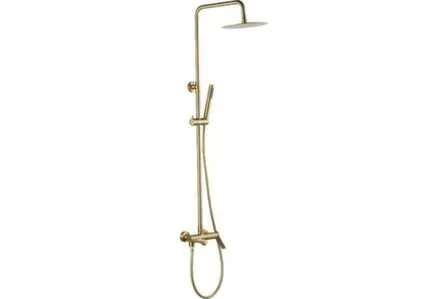 Купить Душевой комплект со смесителем Shanghai Gold ST1425SHAGold, Esko в интернет-магазине Akvilon.kz