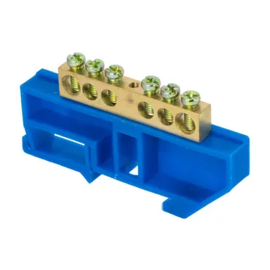 Купить Шина нулевая на DIN-рейку ШНИ-8x12-6 EKF в интернет-магазине Akvilon.kz