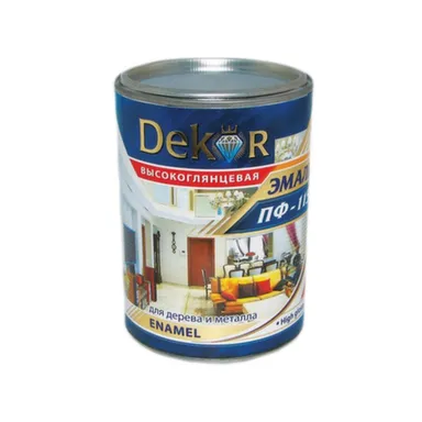 Купить Эмаль Dekor ПФ-115 алкидная для дерева и металла кипарис 1,8 в интернет-магазине Akvilon.kz