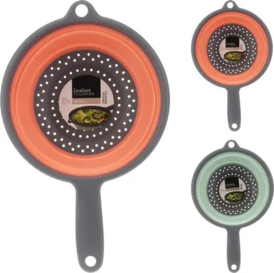 Купить Дуршлаг складной с ручкой, диаметр 23 см, в ассортименте, Koopman в интернет-магазине Akvilon.kz Купить Дуршлаг складной с ручкой, диаметр 23 см, в ассортименте, Koopman в интернет-магазине Akvilon.kz