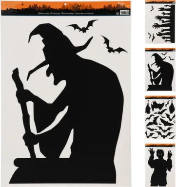 Купить Стикеры самоклеящиеся Хэллоуин, лист 60x42x0,5 см, в ассортименте, Koopman в интернет-магазине Akvilon.kz