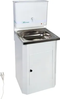 Купить Умывальник дачный с подогревом 17 л мойка из нержавеющей стали Белый в интернет-магазине Akvilon.kz