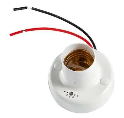 Купить Патрон Е27 с оптико-акустическим датчиком и цоколем Актей в интернет-магазине Akvilon.kz