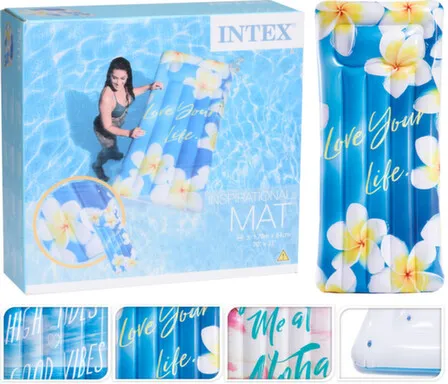 Купить Матрас надувной, т.м. "Intex", разм. 175x84 см, в асс, для детей старше 14 лет., Koopman в интернет-магазине Akvilon.kz