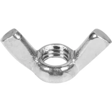 Купить Гайка нержавеющая барашковая DIN315 М 8, 6 шт, Стройбат в интернет-магазине Akvilon.kz