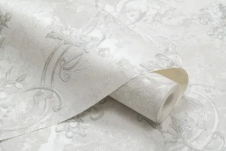 Купить Обои виниловые на флизелиновой основе Персия, мотив, белый, 1,06x10 м, Артекс в интернет-магазине Akvilon.kz