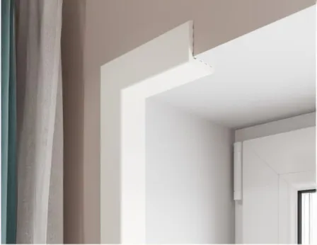 Купить Угол ПВХ 30x30x2800мм Белый, Solid в интернет-магазине Akvilon.kz