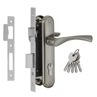 Купить Замок врез. N100-70 Л (матовый никель) в интернет-магазине Akvilon.kz