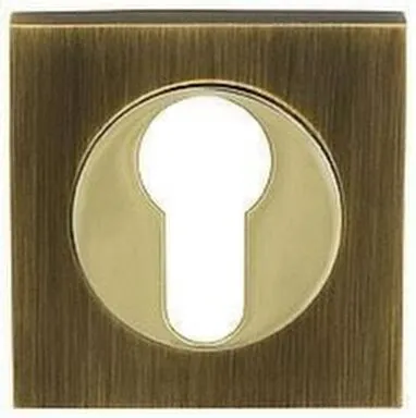 Купить Накладка под цилиндр ET KM AB/GP-7 бронза/золото, Fuaro в интернет-магазине Akvilon.kz