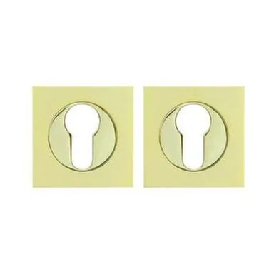 Купить Накладка под цилиндр ET KM SG/GP-4 матовое золото/золото, Fuaro в интернет-магазине Akvilon.kz