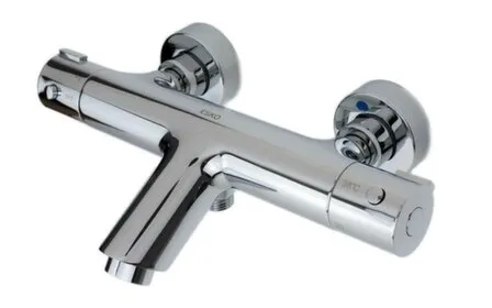 Купить Смеситель для ванны с коротким изливом термостат, Ecko в интернет-магазине Akvilon.kz