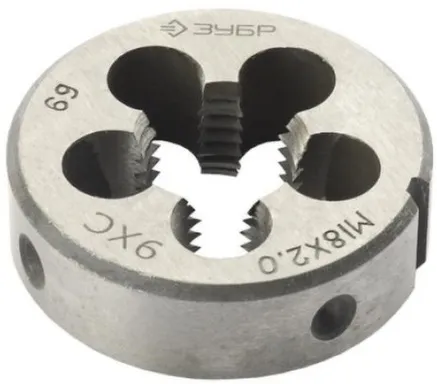 Купить Плашка круглая, G 3/4", ЗУБР в интернет-магазине Akvilon.kz