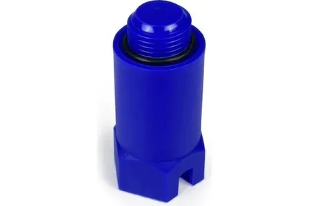 Купить Заглушка длинная 1/2 пластик, синяя в интернет-магазине Akvilon.kz