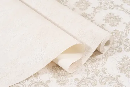 Купить Обои виниловые на флизелиновой основе Ромона, база, бежевый, 1,06x10 м, Артекс в интернет-магазине Akvilon.kz