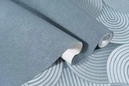 Купить Обои виниловые на флизелиновой основе Элегия, база, синий, 1,06x10 м, Артекс в интернет-магазине Akvilon.kz