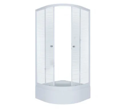 Купить Душевое ограждение Полосы, средний поддон, 900x900x1910 мм, Triton в интернет-магазине Akvilon.kz