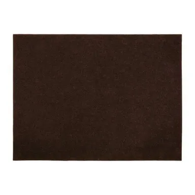 Купить Коврик влаговпитывающий Nice, ребристый, без борта, подложка ПВХ, коричневый, 90x120 см, Vortex в интернет-магазине Akvilon.kz