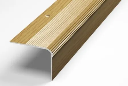 Купить Порог на ступени 54x41,8 мм, Лука Дуб светлый 082 900 в интернет-магазине Akvilon.kz