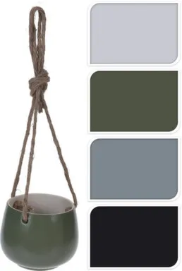 Купить Кашпо для цветов подвесное 10,5x10,5x8,5 см, Koopman в интернет-магазине Akvilon.kz