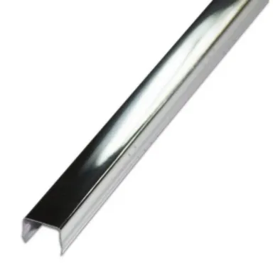 Купить Раскладка 15x4000мм супер-хром АЛБЕС (алюм.) в интернет-магазине Akvilon.kz