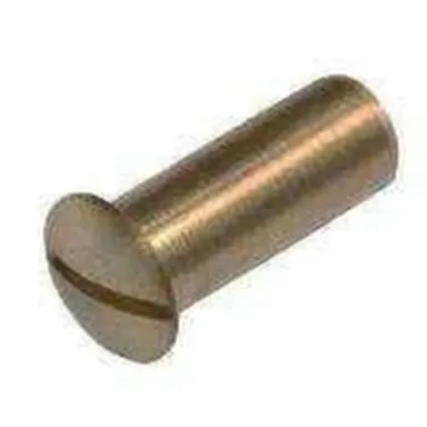 Купить Гильзовая гайка с полупот. головкой и прямым шлицем М6 (1 шт), Tech-KREP в интернет-магазине Akvilon.kz