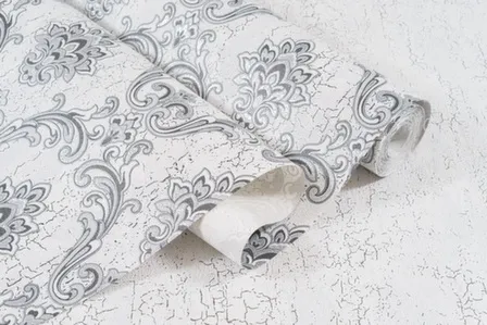 Купить Обои виниловые на флизелиновой основе Ромона, мотив, серый, 1,06x10 м, Артекс в интернет-магазине Akvilon.kz