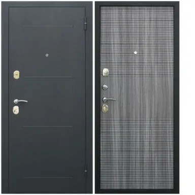 Купить Дверь металлическая 7,5см Гарда (муар) 960 мм Венге тобакко Феррони в интернет-магазине Akvilon.kz