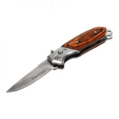 Купить Нож складной автоматический с деревянной ручкой, Boyscout в интернет-магазине Akvilon.kz