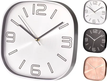 Купить Часы настенные, 28,7x4 см, в ассортименте, Koopman в интернет-магазине Akvilon.kz