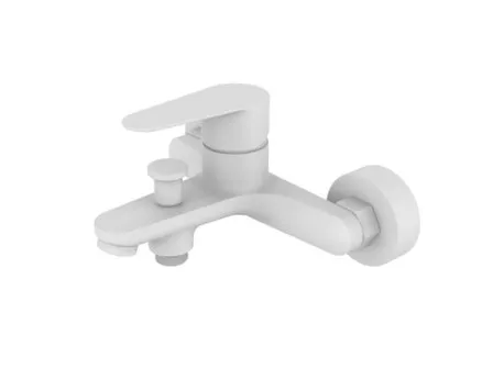 Купить Смеситель для ванны с коротким изливом Snow white, Voda в интернет-магазине Akvilon.kz