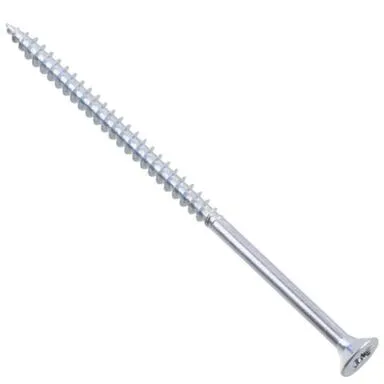 Купить Саморезы универсальные 5x100 мм, белый цинк, 3 шт, Стройбат в интернет-магазине Akvilon.kz