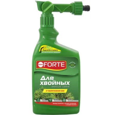 Удобрение для хвойных растений, ЖМУ флакон 1 л, Bona Forte в интернет-магазине Akvilon.kz
