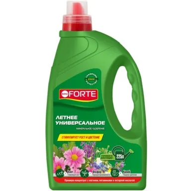 Удобрение универсальное весна-лето, ЖМУ канистра 1,5 л, Bona Forte в интернет-магазине Akvilon.kz