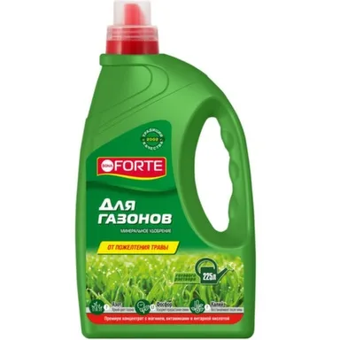 Удобрение для газонов, ЖМУ канистра 1,5 л, Bona Forte в интернет-магазине Akvilon.kz Удобрение для газонов, ЖМУ канистра 1,5 л, Bona Forte в интернет-магазине Akvilon.kz