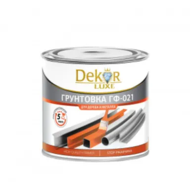 Купить Грунтовка ГФ-021 Dekor белая 0,8 кг в интернет-магазине Akvilon.kz