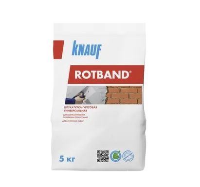 Штукатурка гипсовая Ротбанд, 5 кг, Knauf в интернет-магазине Akvilon.kz