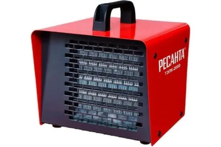 Купить Тепловая пушка электрическая с керамическим теном 2 кВт, ТЭПК-2000, Ресанта в интернет-магазине Akvilon.kz