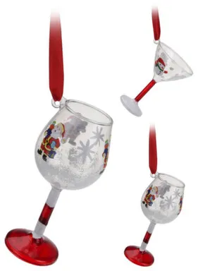 Купить Ёлочное украшение Бокал, Koopman в интернет-магазине Akvilon.kz