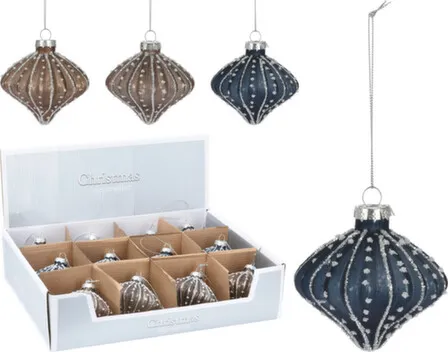 Купить Ёлочное украшение Луковка диам. 8см, Koopman в интернет-магазине Akvilon.kz