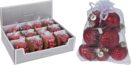 Купить Ёлочное украшение, диам. 5см, набор 10шт, Koopman в интернет-магазине Akvilon.kz