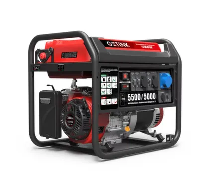 Купить Генератор бензиновый 5000 Вт, G5500X, GETINK в интернет-магазине Akvilon.kz