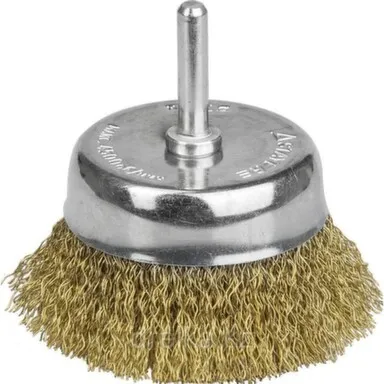 Купить Щетка для дрели 75 мм, "Чашка", Mirax в интернет-магазине Akvilon.kz