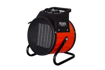 Купить Тепловая пушка электрическая с керамическим теном 3 кВт, ТЭПК-3К, Ресанта в интернет-магазине Akvilon.kz