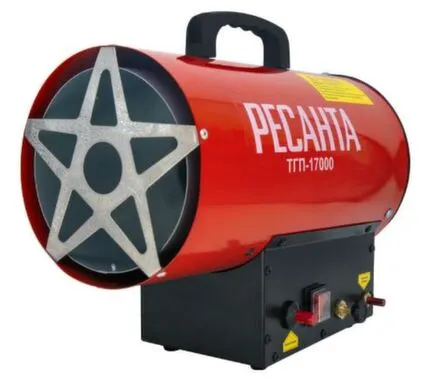 Купить Тепловая пушка газовая 17 кВт, ТГП-17000, Ресанта в интернет-магазине Akvilon.kz