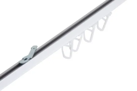 Купить Карниз БРИЗ алюминиевый однорядный 160 см Белый в интернет-магазине Akvilon.kz