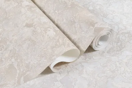 Купить Обои виниловые на флизелиновой основе Кварцит, база, серый светлый, 1,06x10 м, Артекс в интернет-магазине Akvilon.kz