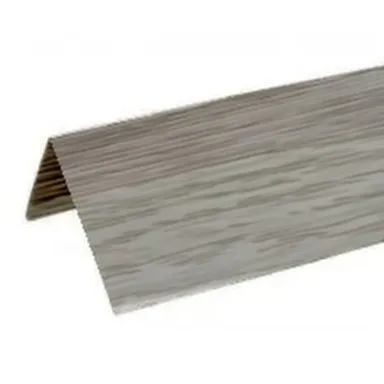 Купить Угол ПВХ арочный 20x12x2700мм Дуб пепельный, Ideal в интернет-магазине Akvilon.kz