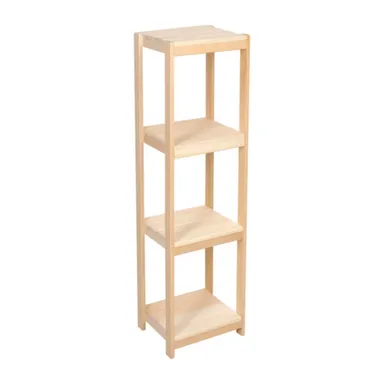 Купить Стеллаж - этажерка, 32x29x119 см, липа, Банные штучки в интернет-магазине Akvilon.kz