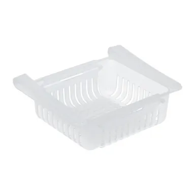 Купить Полка в холодильник подвесная раздвижная, пластик, 20,5/28,5x16,5x7,5см, Marmiton в интернет-магазине Akvilon.kz