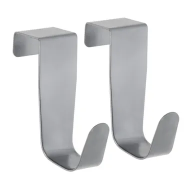 Купить Набор крючков на дверцу навесных, нержавеющая сталь, 2шт, 6,5см, Marmiton в интернет-магазине Akvilon.kz